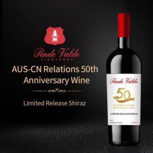Pende Valde AUS-CN Relations 50th Anniversary Wine