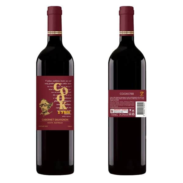 Cook1788 Cabernet Sauvignon (Red Label) - Image 3